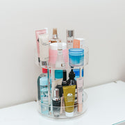 Acrylic rotating holder organiser